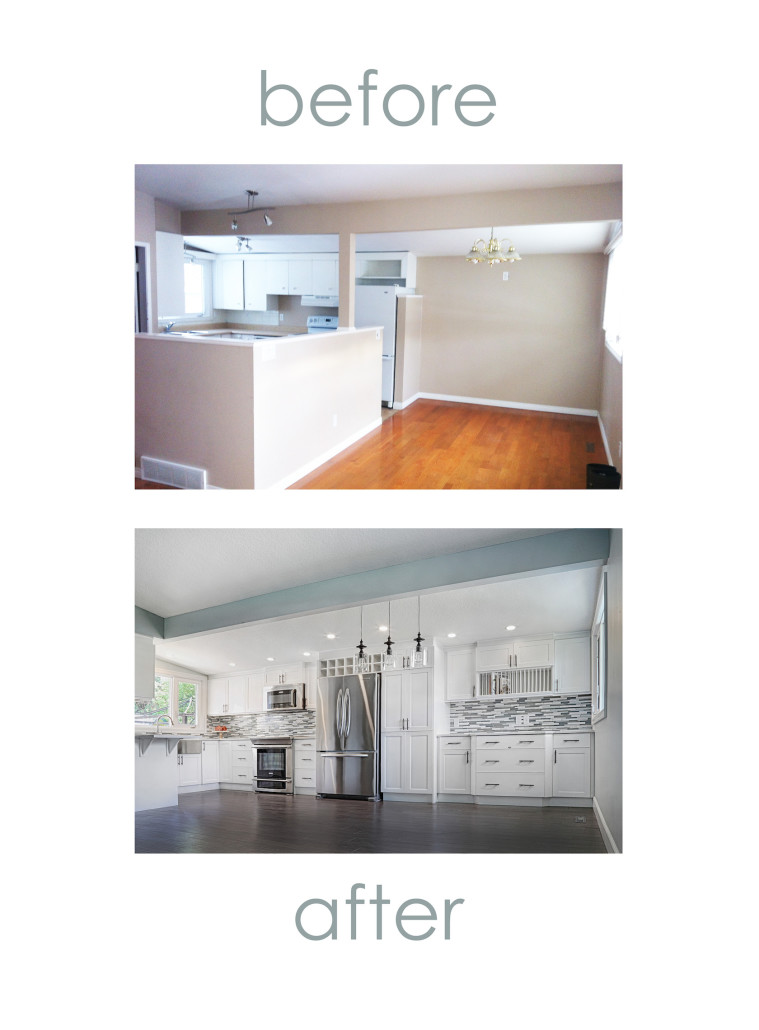 Before And After Home Renovation Yeg House Of J Interior