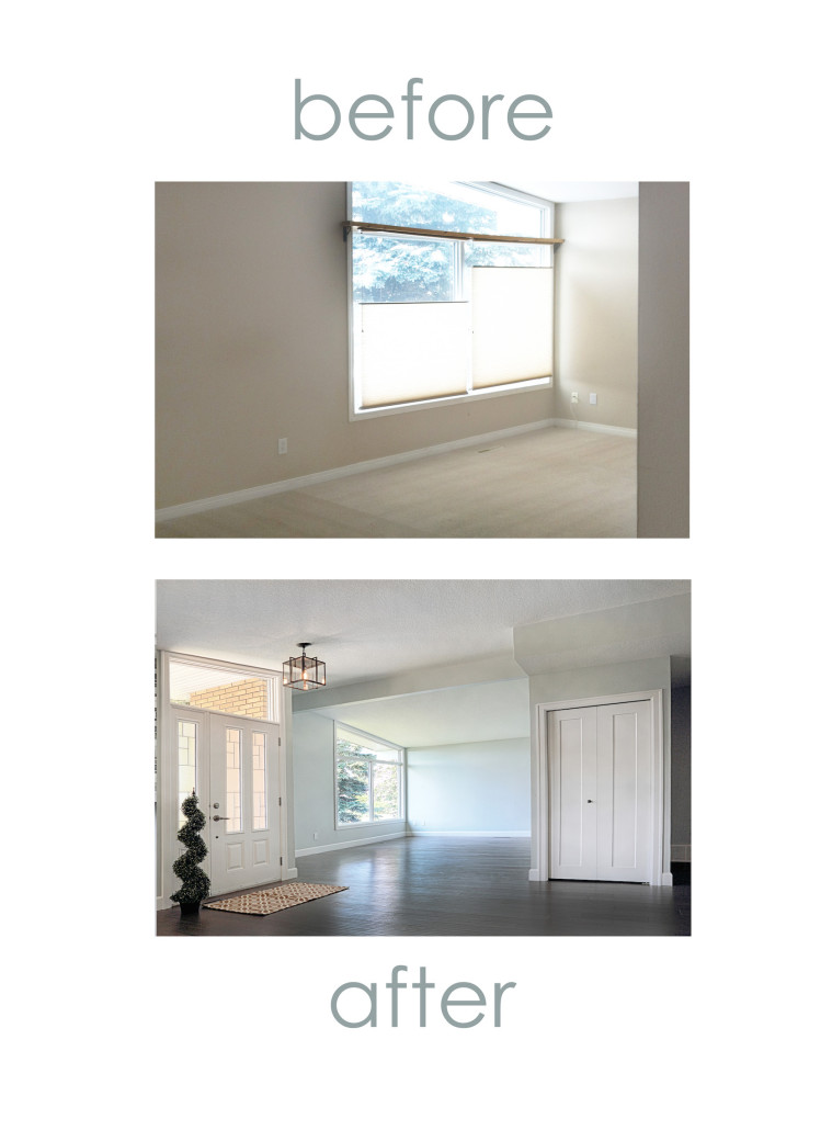 Before And After Home Renovation Yeg House Of J Interior